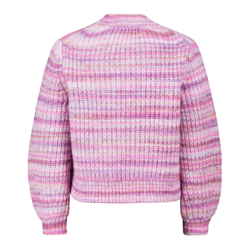 Betty & Co Melange Gebreide Trui Pink Dames