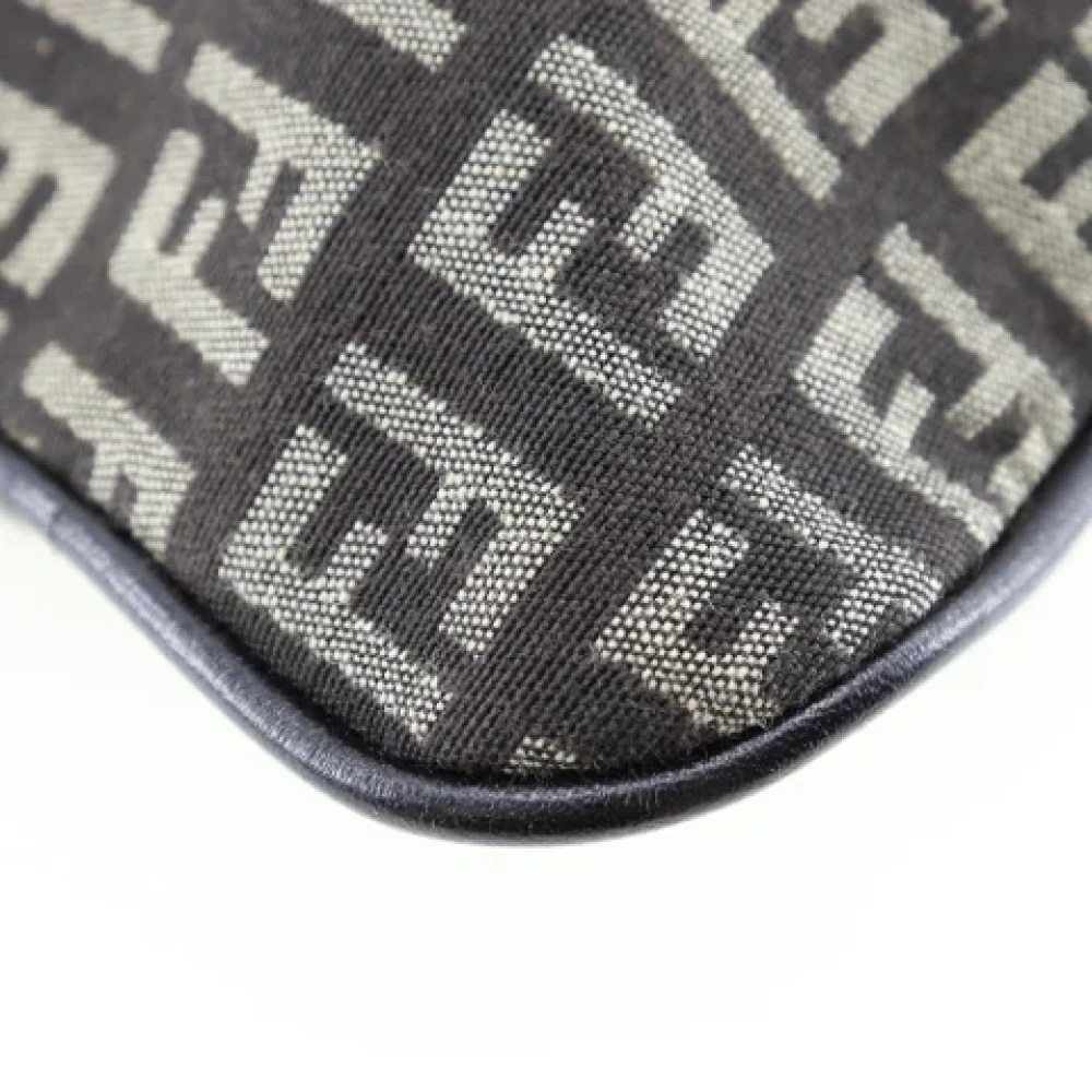Fendi Vintage Pre-owned Fabric fendi-bags Gray Dames
