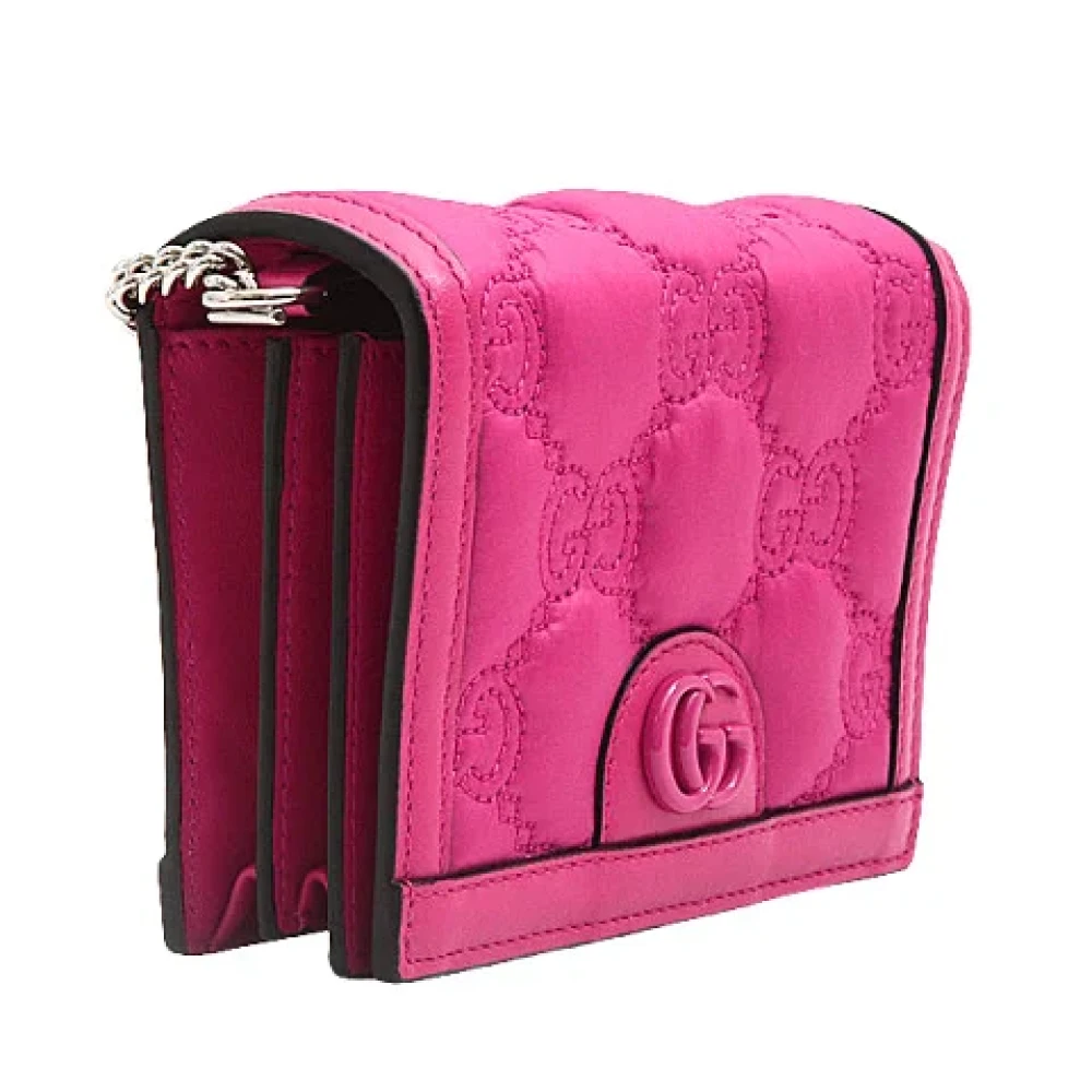 Gucci Vintage Pre-owned Leather gucci-bags Pink Dames