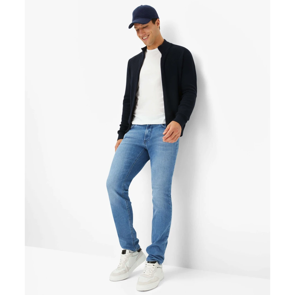 BRAX Smart Casual Herenkleding: Style John Blue Heren
