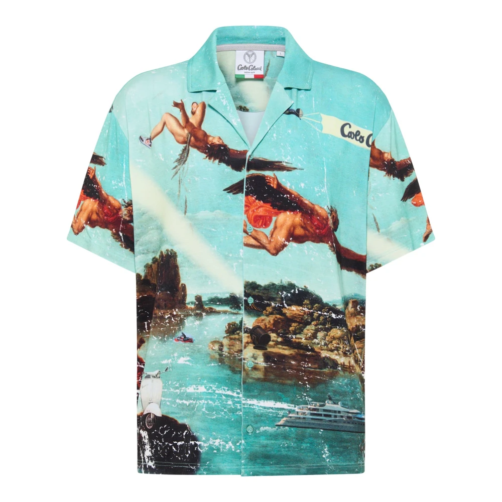 Carlo colucci Ikarus Verhaal Shirt Multicolor Heren