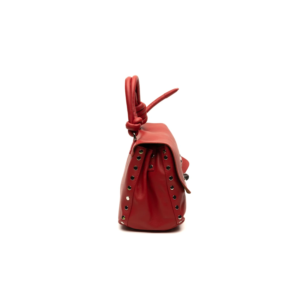 Zanellato Rode Tassen Postina Piuma Knot Red Dames