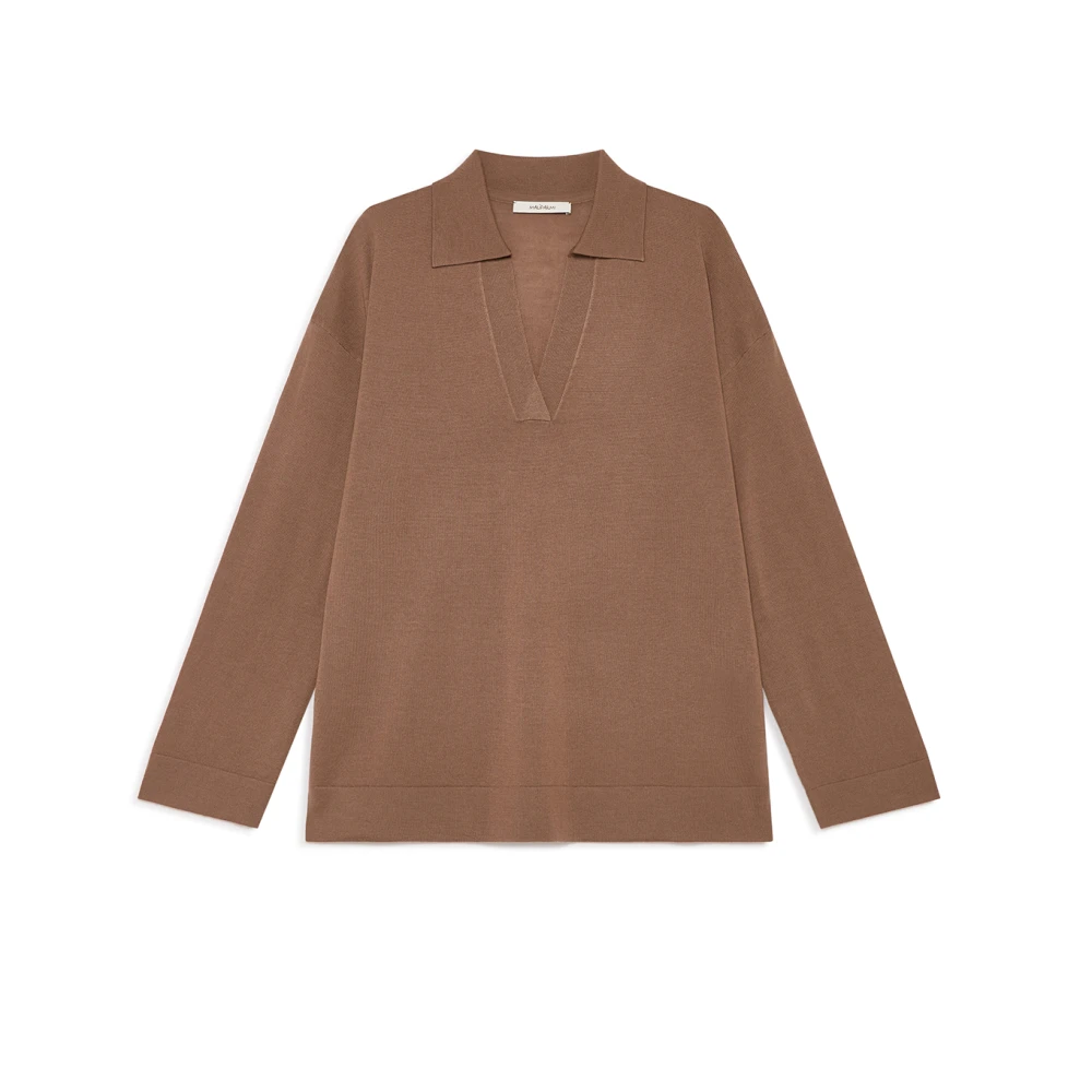Maliparmi Kleuren VAN DE Wereld Trui Brown Dames