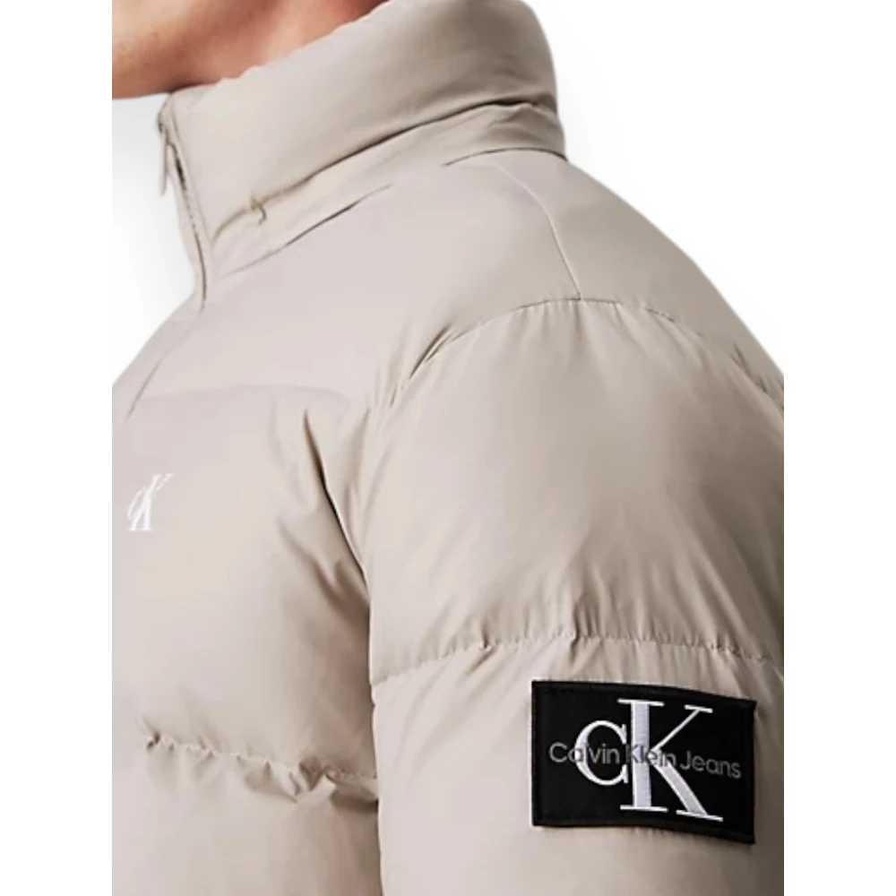 Calvin Klein Essential Down Jacket Beige Heren