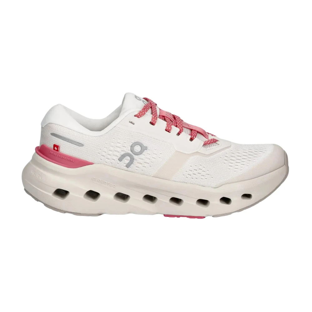 On Damen Weiss/Rosa Laufschuhe Cloudrunner 3, Gr. 40,5Eu - Bild 5