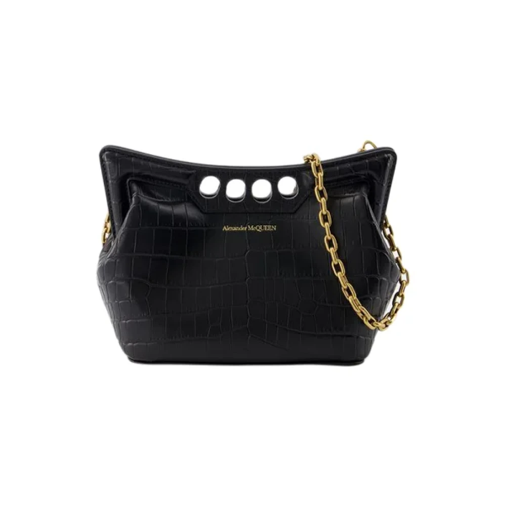 Alexander mcqueen Leather handbags Black Dames