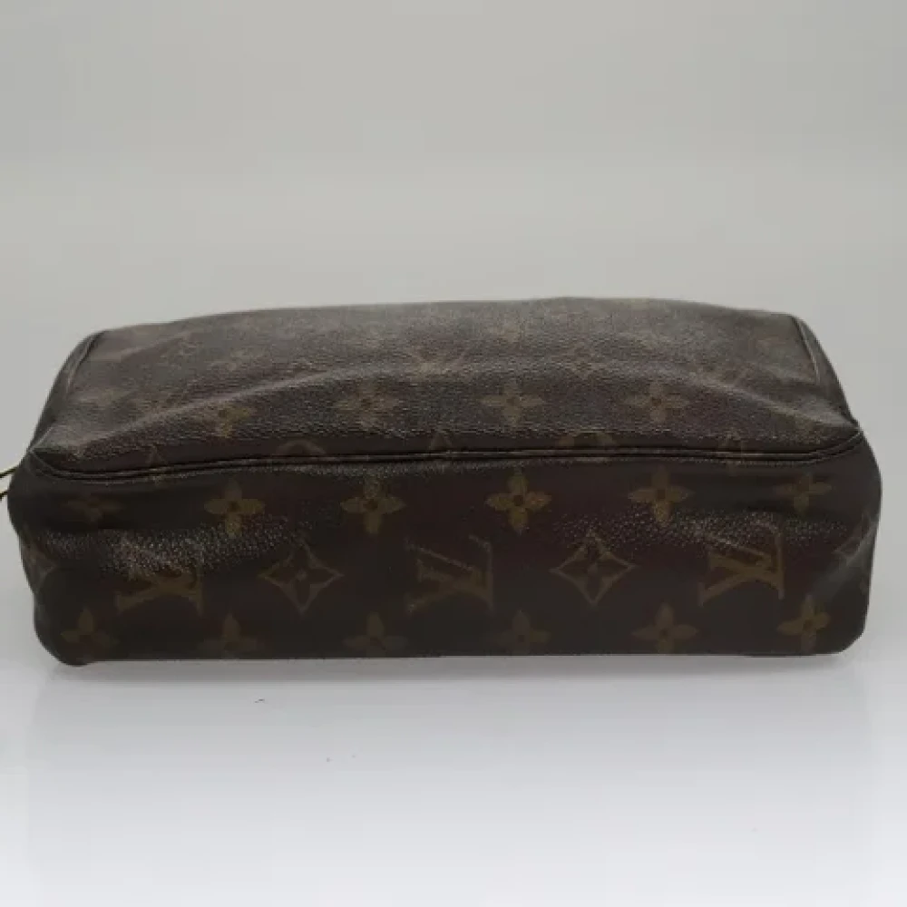 Louis Vuitton Vintage Pre-owned Canvas clutches Brown Dames