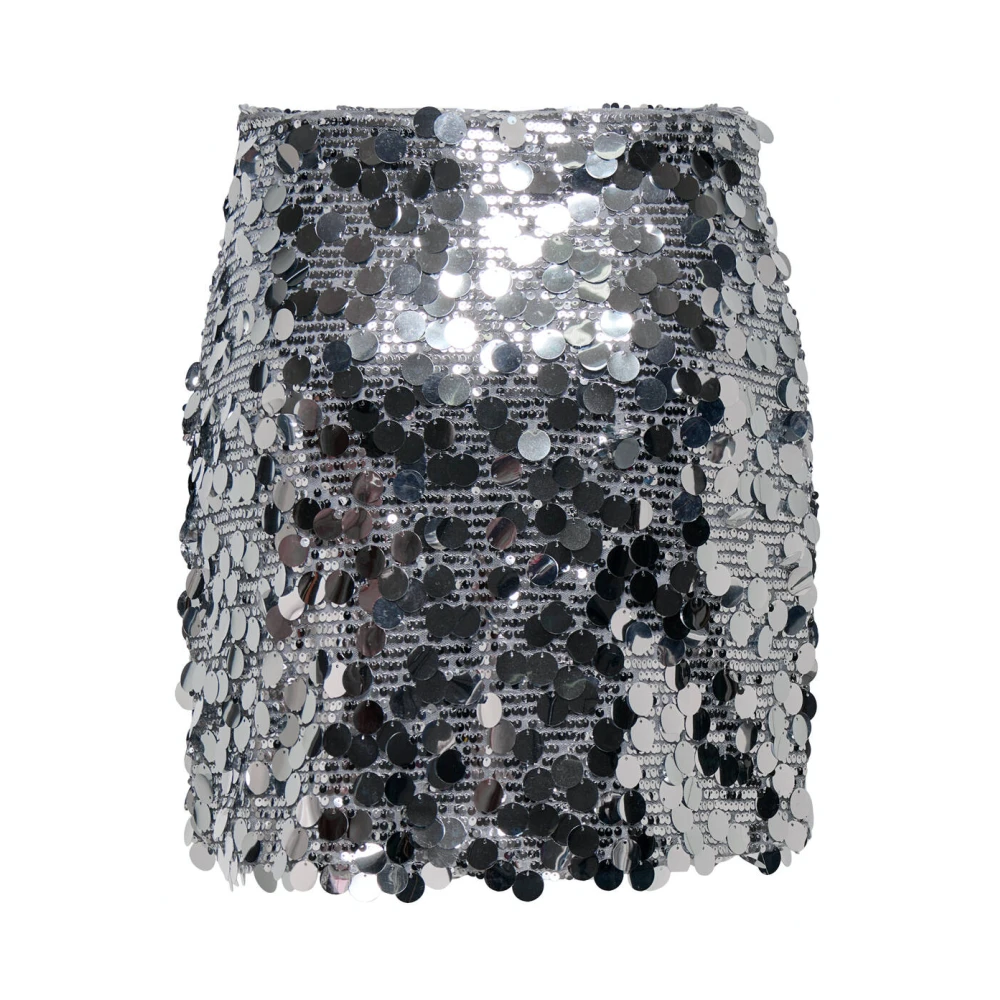 Only Pailletten Rok in Jade Groen Gray Dames