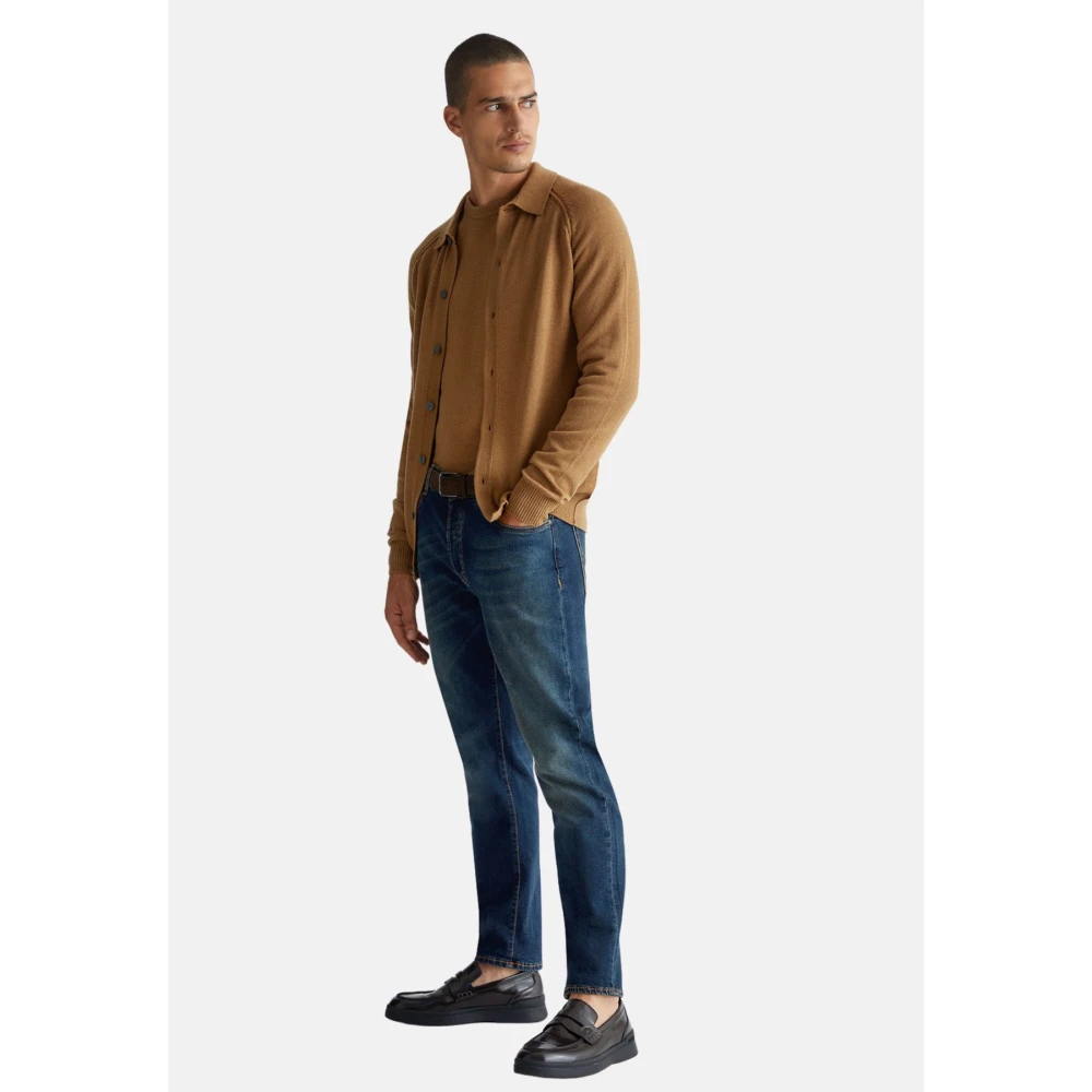 Liu Jo Stijlvolle Gebreide Kleding Collectie Brown Heren