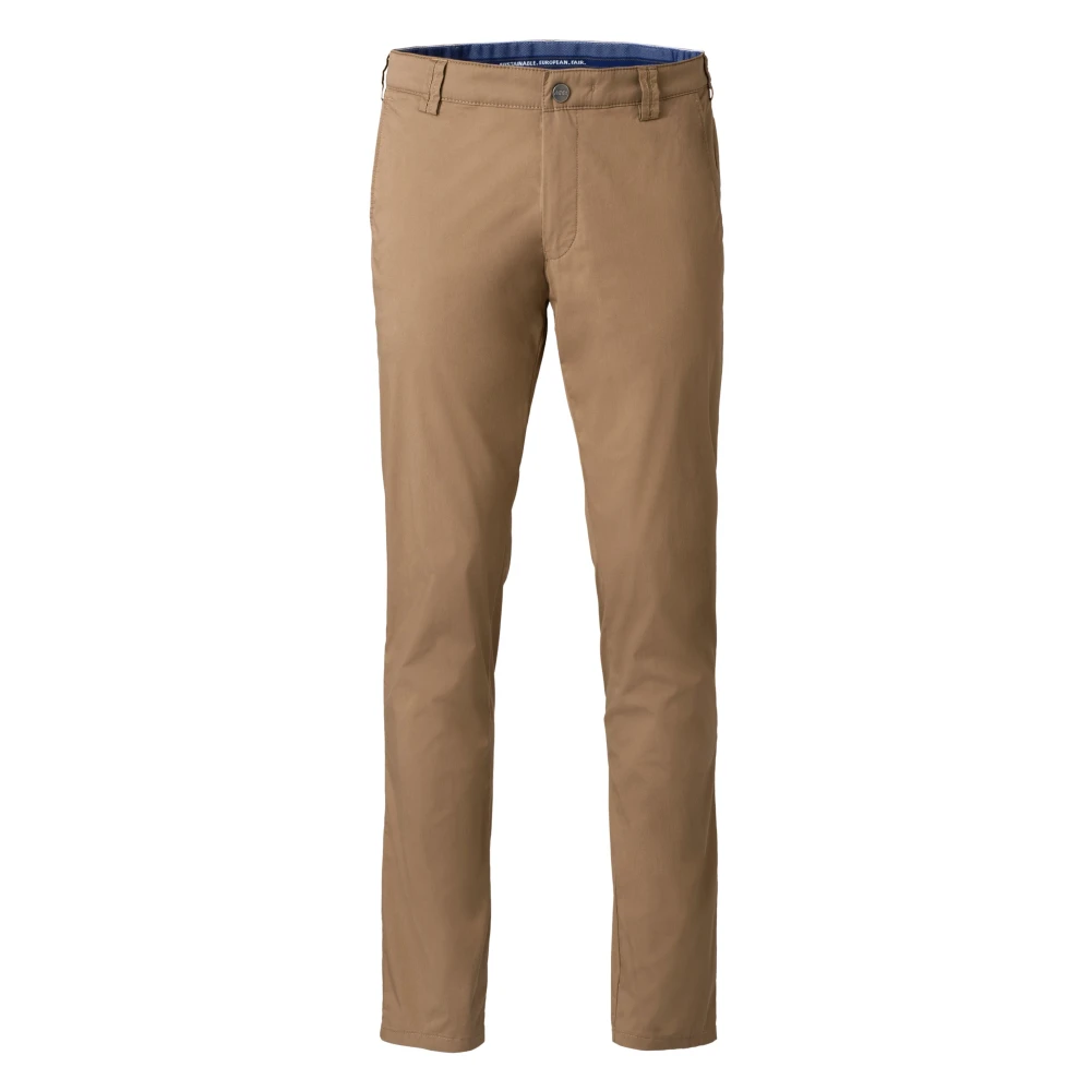 Meyer Men's Beige Bonn Trousers - Chinos - W28 - Trousers