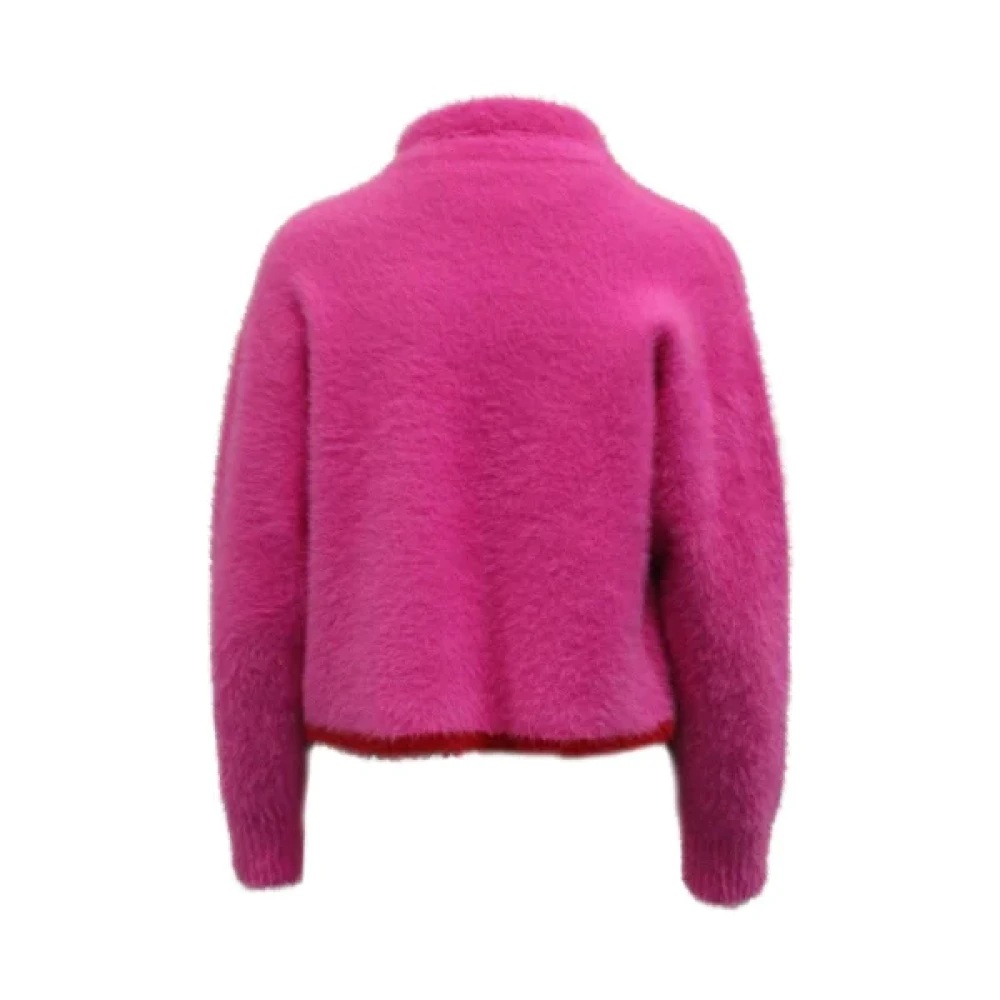 Jacquemus Pre-owned Nylon tops Pink Dames