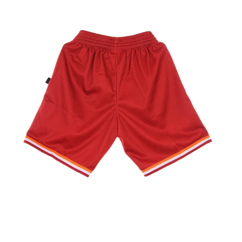 Mitchell & Ness Miami Heat Basketball Shorts Hardwood Classics Red Heren