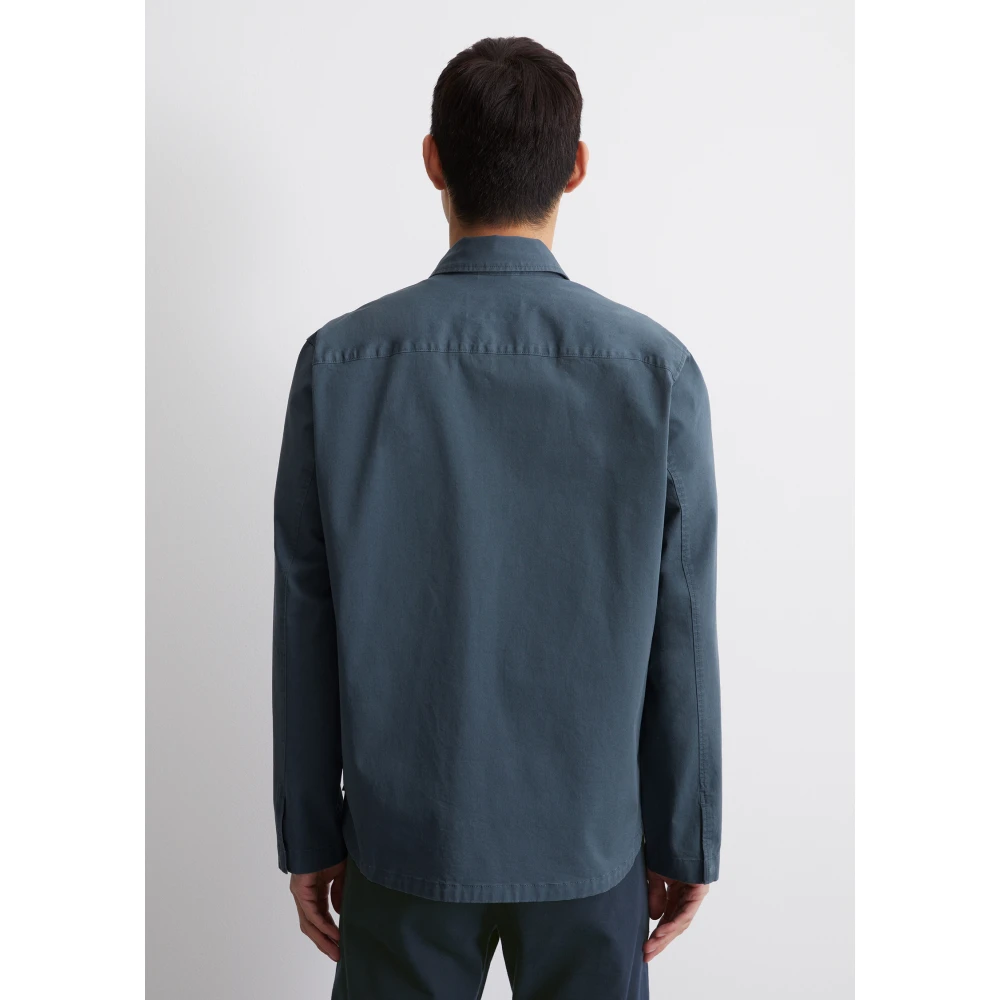 Marc O'Polo Overshirt Blue Heren