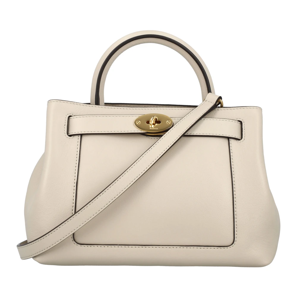 Mulberry Silky Calf Islington Tas Beige Dames