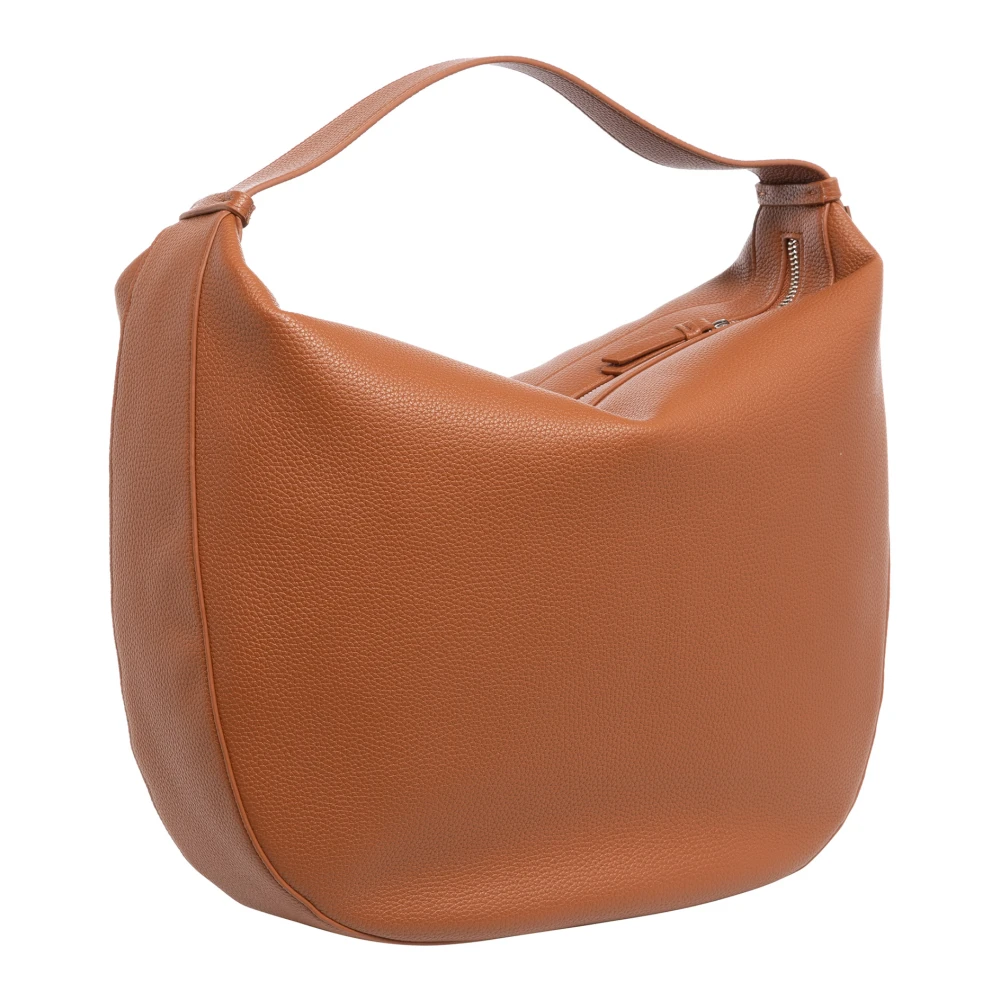 Armani Exchange Stijlvolle Tote Tas met Ritssluiting Brown Dames