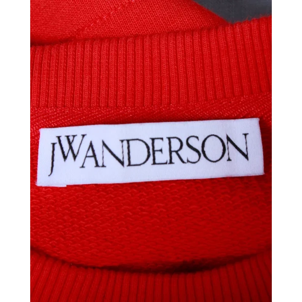 JW Anderson Pre-owned Cotton tops Red Dames