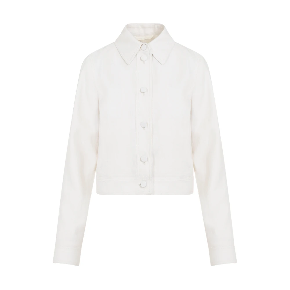 Gabriela Hearst Ivory Thereza Jacket Beige Dames