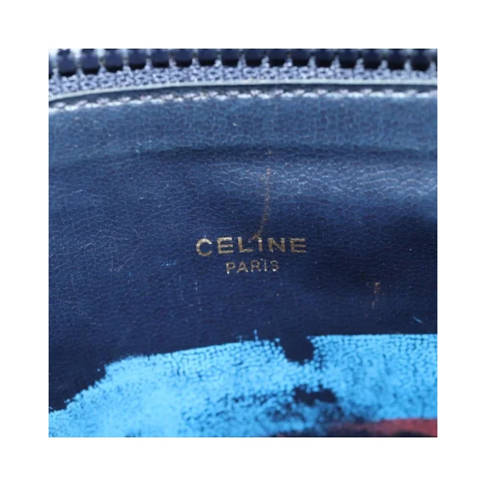 Celine Vintage Pre-owned Canvas celine-bags Blue Dames