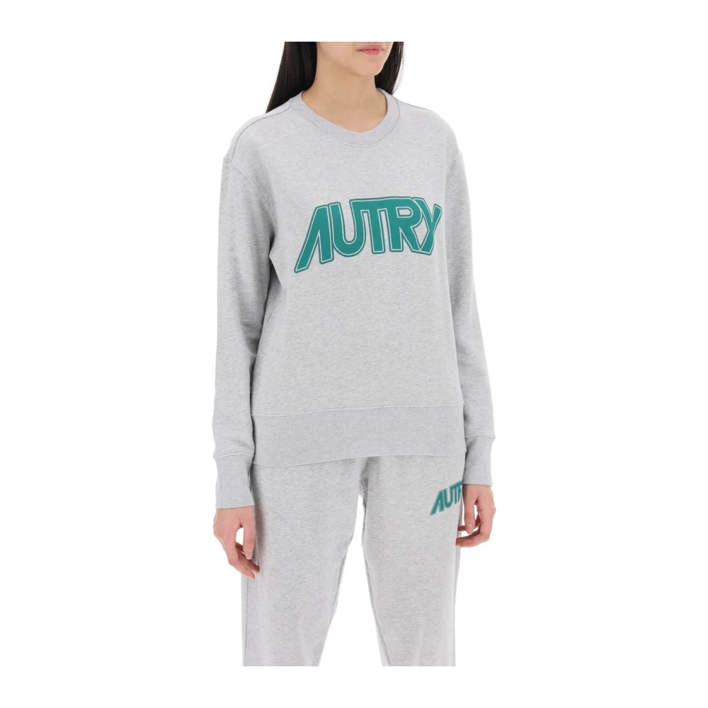 Autry Hoodie Sweatshirt Gray Dames