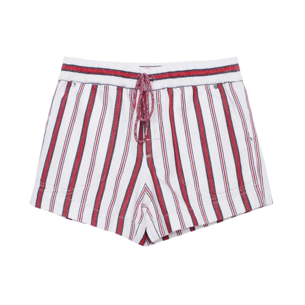 Zadig & Voltaire Gestreepte Boho Casual Shorts Multicolor Dames