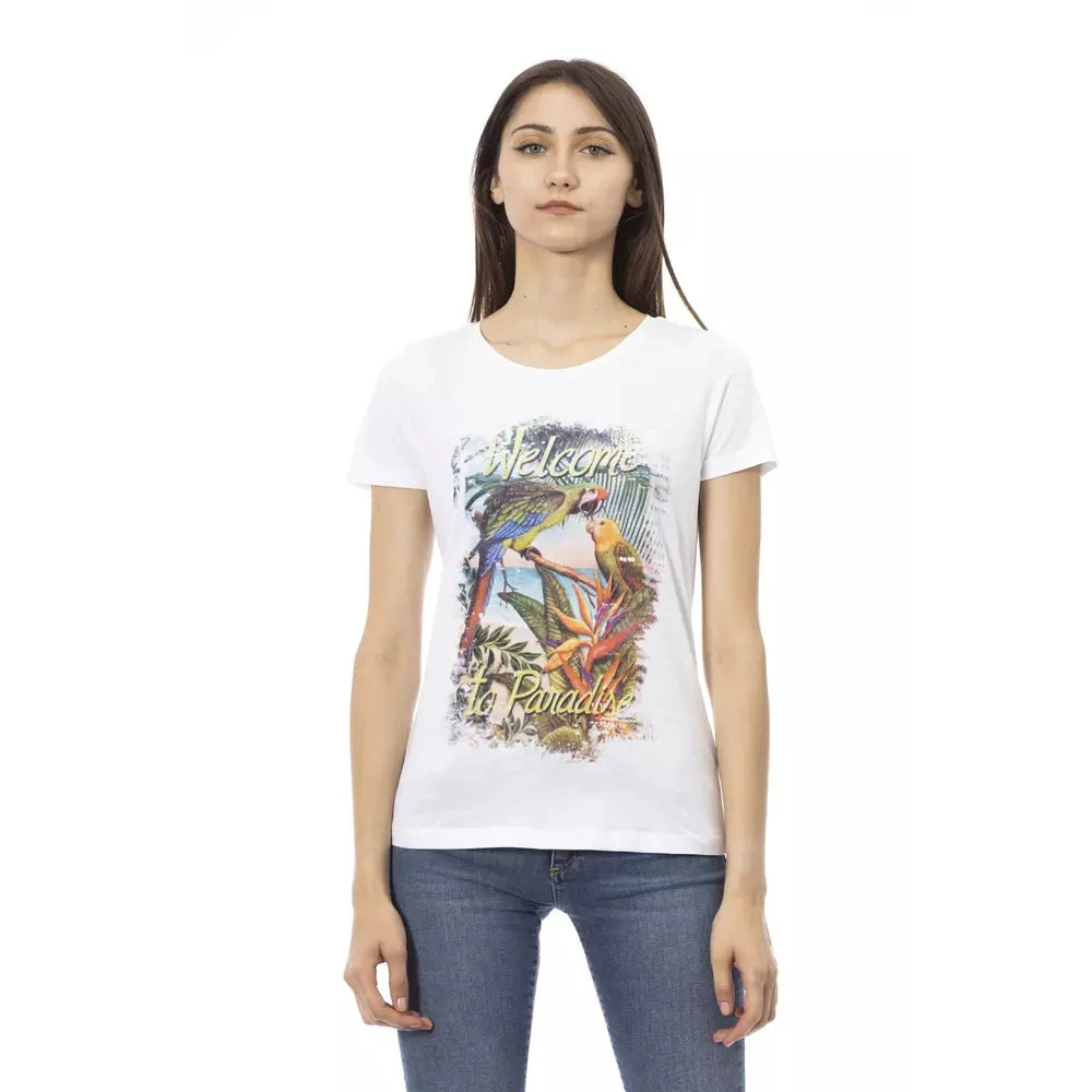 Trussardi Donna Bianco - Action T-Shirt - Tops - Xl
