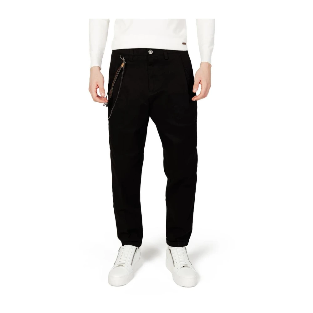 Gianni Lupo Stretch Cotton Jeans & Pants Collection Black Heren