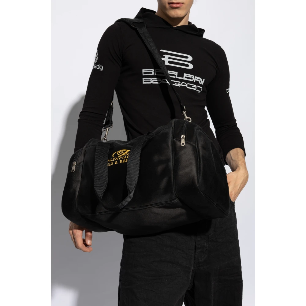 Balenciaga Handbagage 'Hotel & Resort' Black Heren