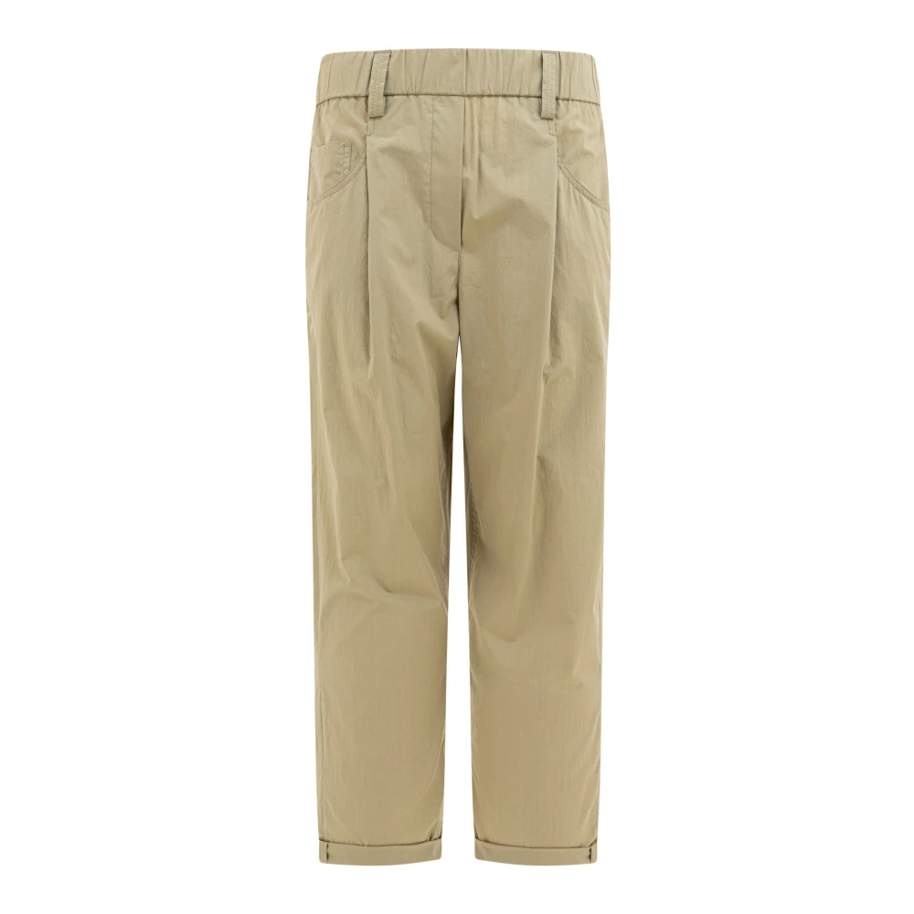 Trousers > Straight Trousers - - Brunello Cucinelli - Modalova