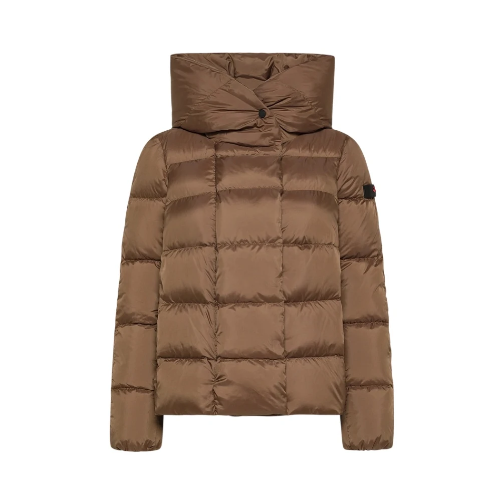 Peuterey Women's Brown Down Jackets, Xl, Down Jacket For
