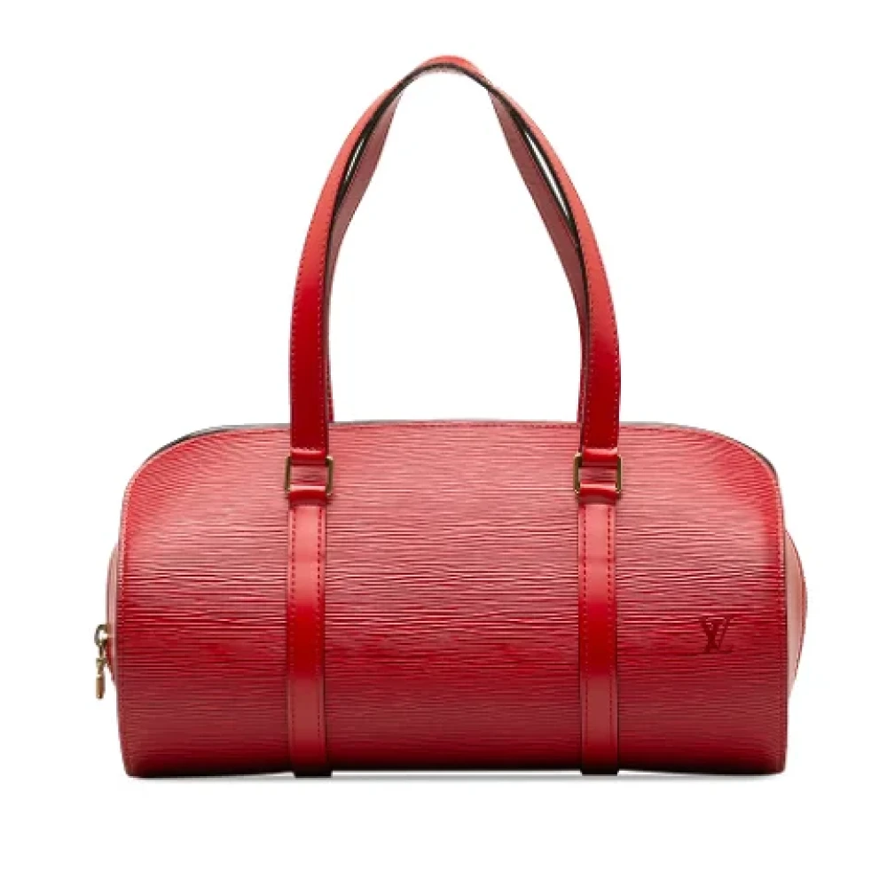 Louis Vuitton Vintage Pre-owned Leather shoulder-bags Red Dames