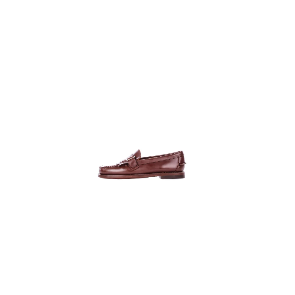 Sebago Women's Brown Loafers, 4 Uk, Ales Moccasin