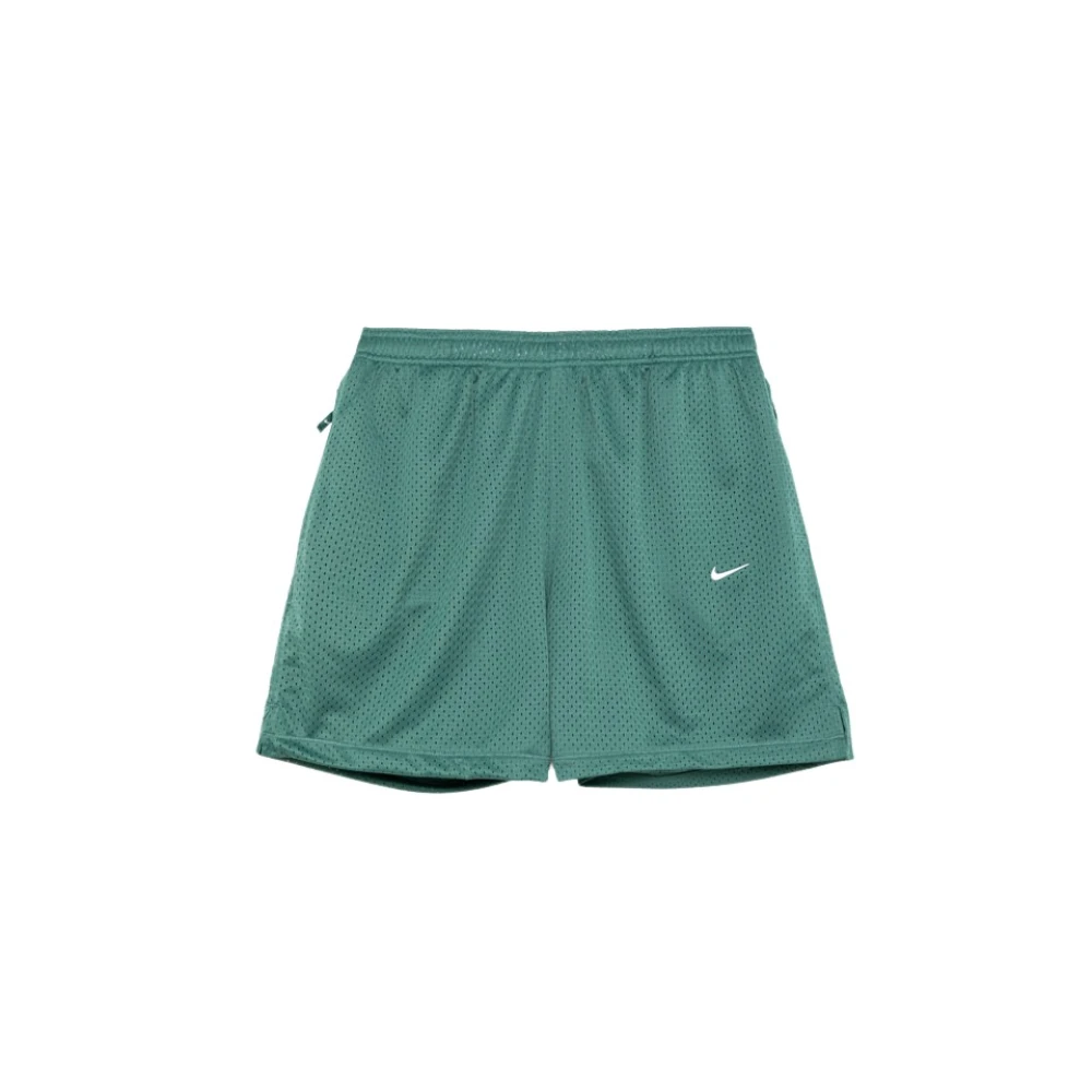 Nike Mesh Swoosh Shorts met ritszakken Green Heren