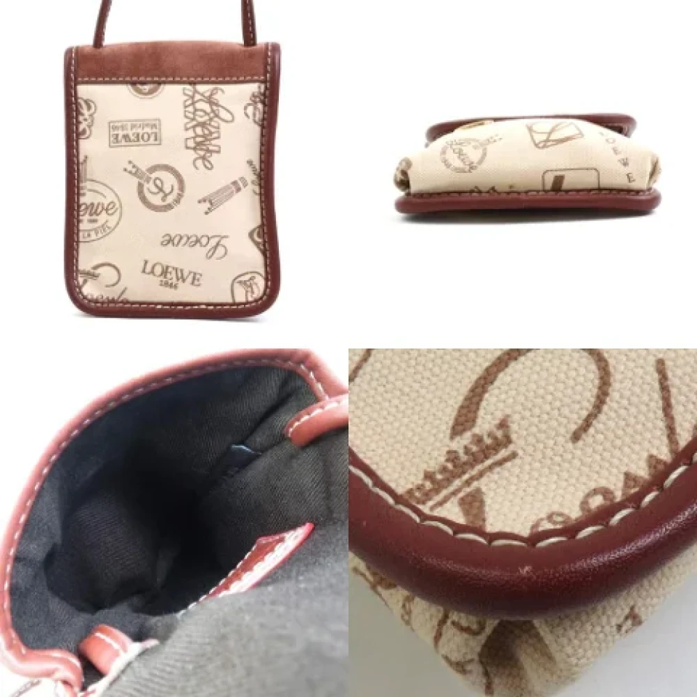 Loewe Pre-owned Canvas clutches Multicolor Dames