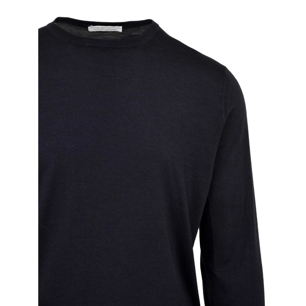 Filippo De Laurentiis Blauwe Trui voor Heren Model Y26102 008 Blue Heren
