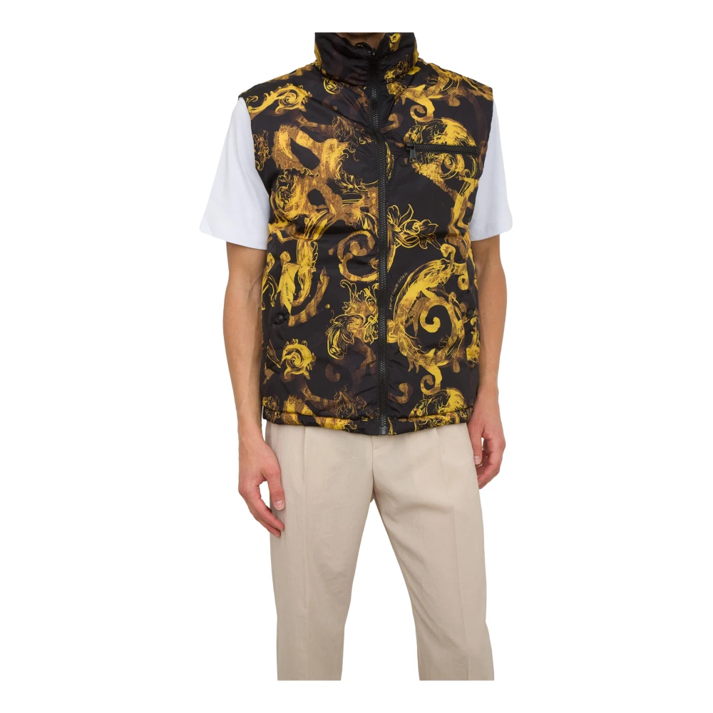 Versace Jeans Couture Stijlvolle Gilet voor een Moderne Look Multicolor Heren