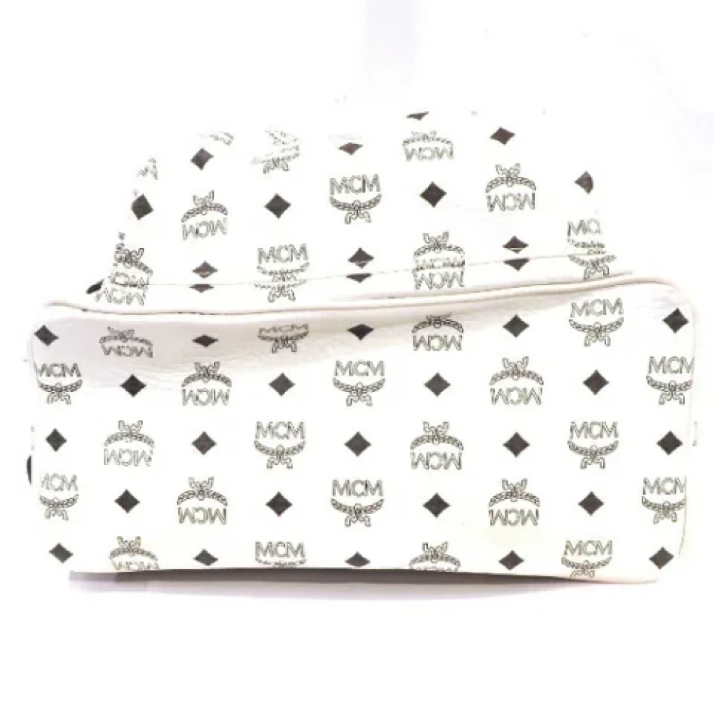 MCM Pre-owned Canvas backpacks White Dames