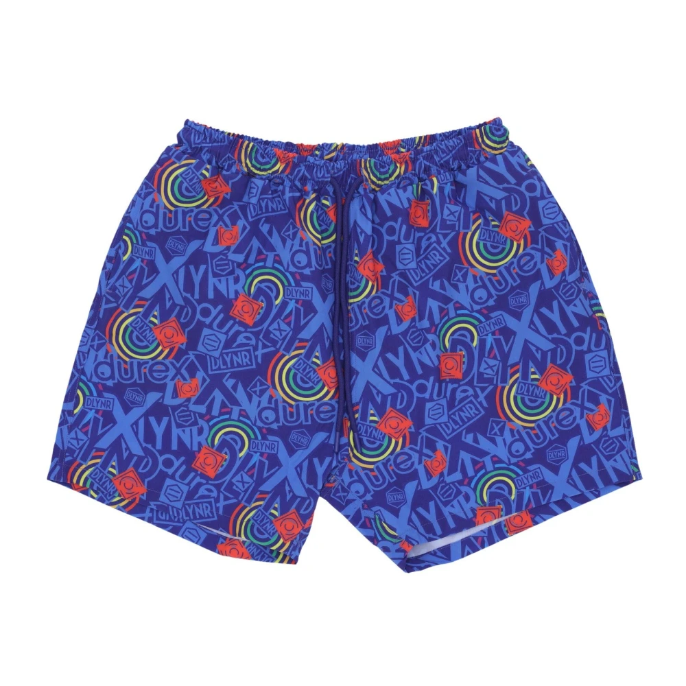 Dolly Noire Blauwe Zwembroek met Interne Mesh Multicolor Heren