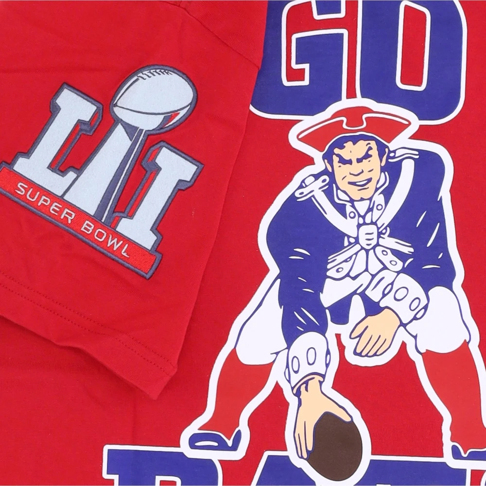 Mitchell & Ness NFL Team Origins T-Shirt Scarlet Red Heren