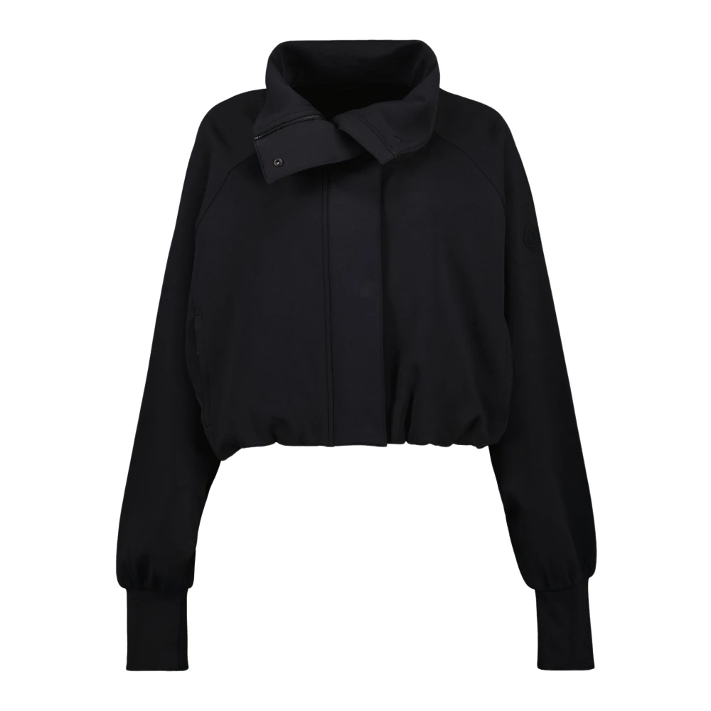 Moncler Korte Zip-up Jas Black Heren