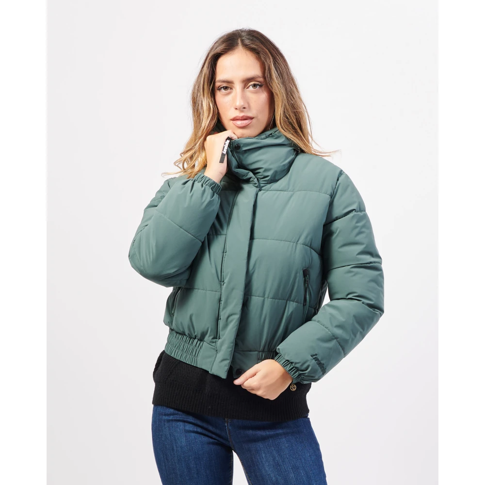 Invicta Korte Groene Pufferjas Green Dames