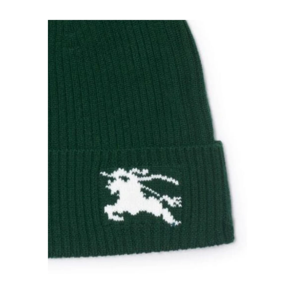 Burberry Gebreide Beanie Muts Green Unisex