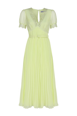 chiffon-lace-v-neck-midi-dress