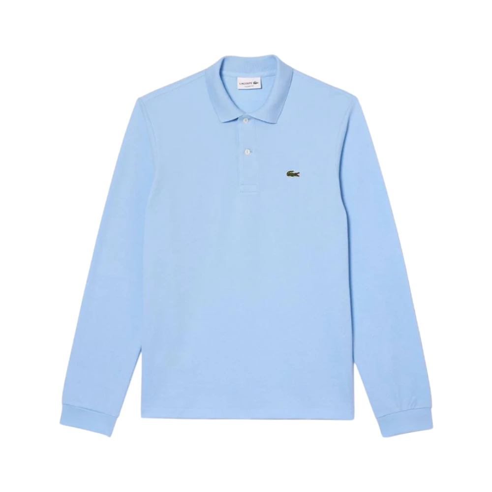 Lacoste Men's Blue T-Shirts And Polos Azure - Polo Shirts - S - Tops