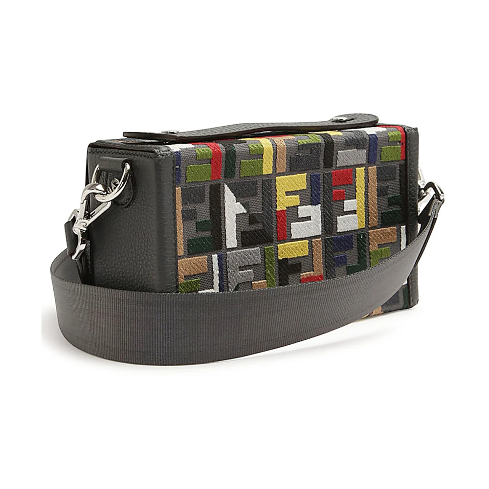 Fendi Multicolor Schoudertas Soft Trunk Multicolor Heren