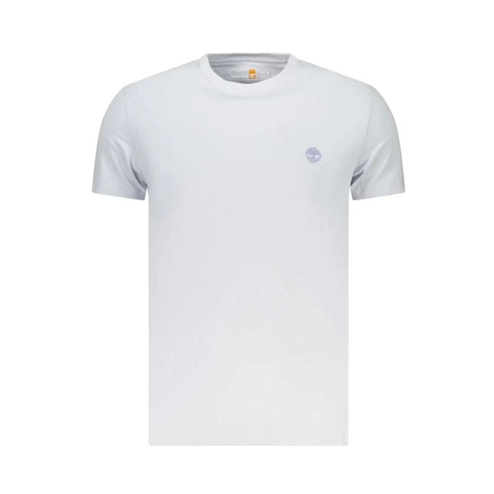 Timberland Blue Cotton T-Shirt - Male - T-Shirts - L - Tops
