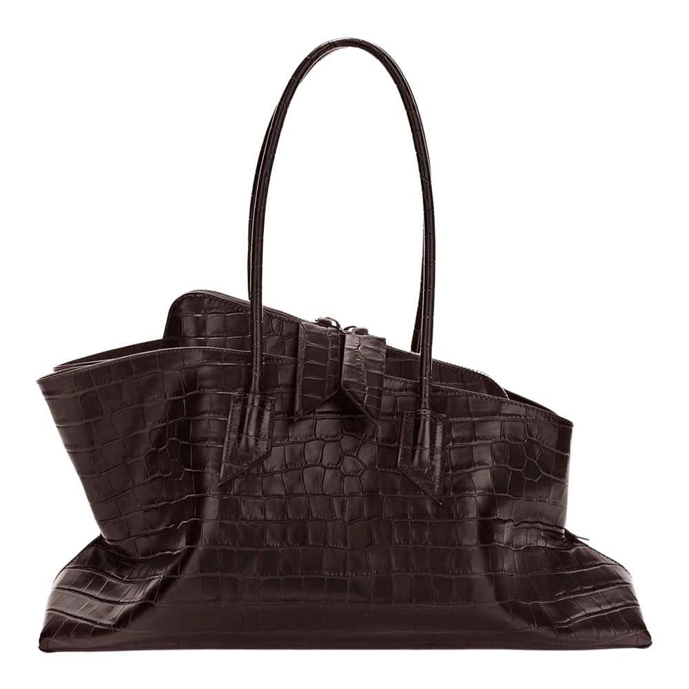 The Attico , Shoulder Bags, Female, Brown, One Size, La Passeggiata Medium