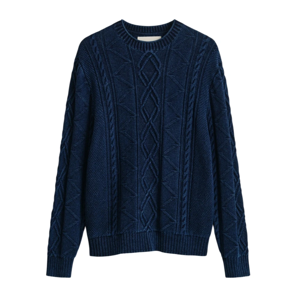 Gant Uomo Blu - Maglieria Girocollo - Knitwear - M