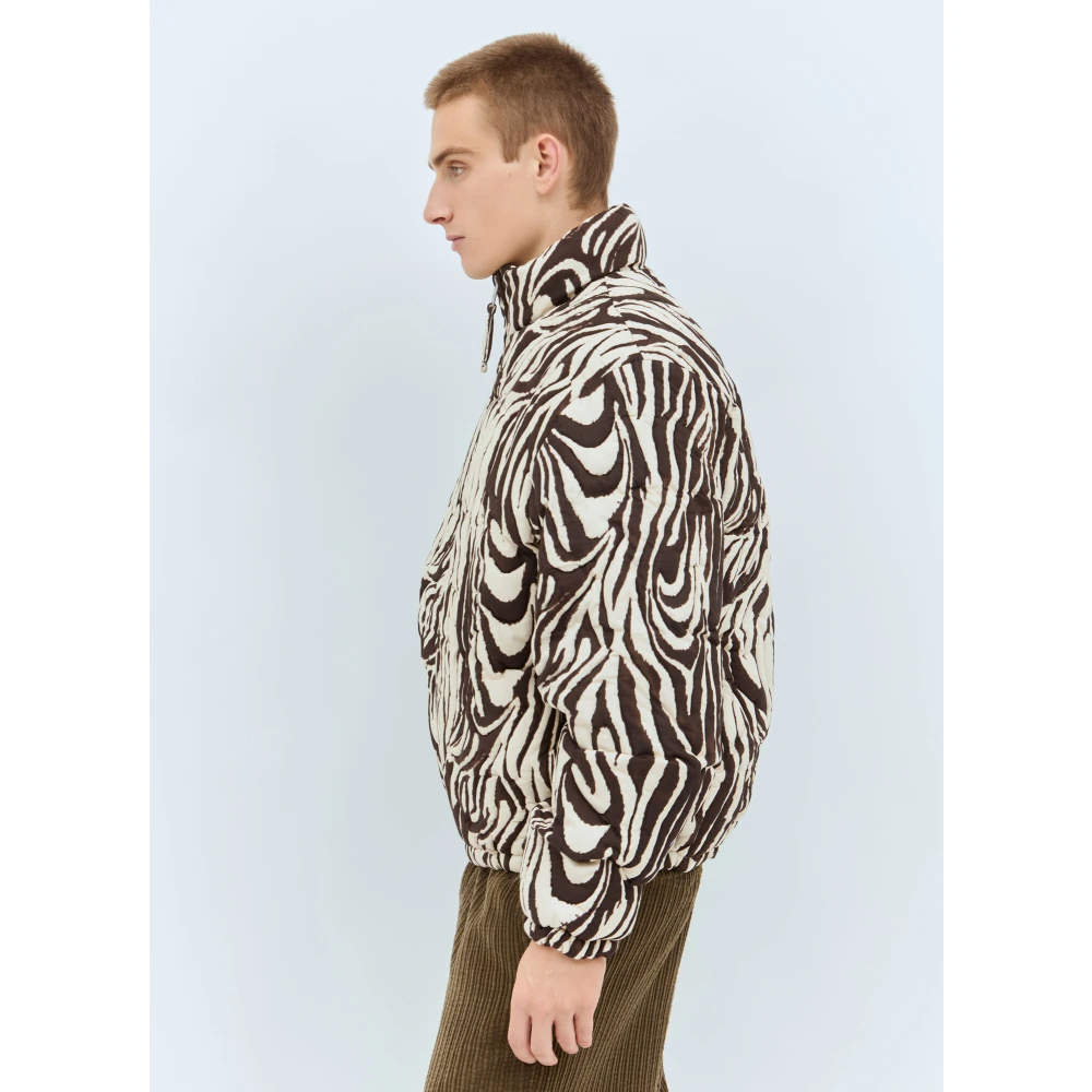 ERL Zebra Gewatteerd Pufferjack Brown Heren