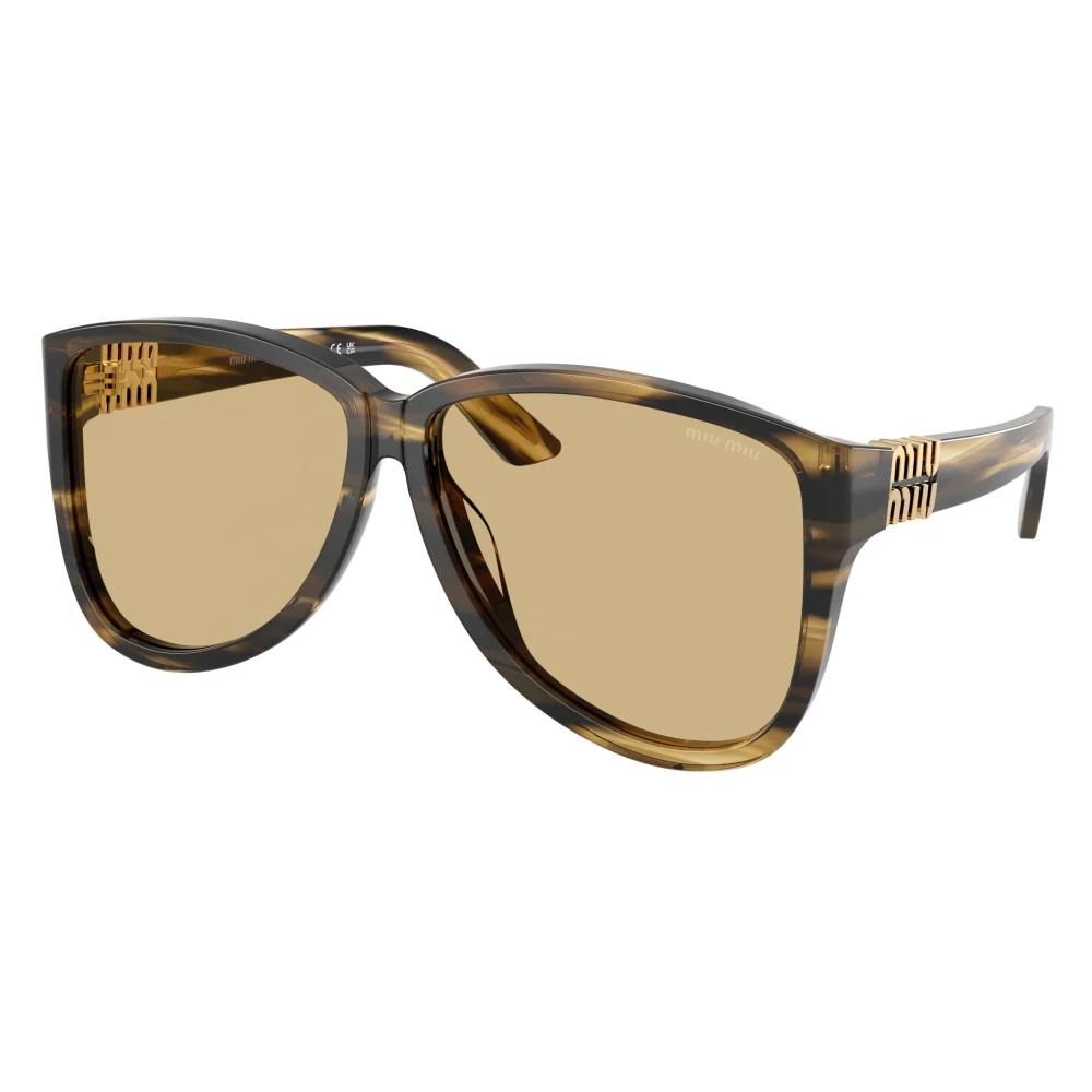 Miu Miu Women's Brown Sunglasses, 61 Mm, Stylish Sunglasses In Coral Color