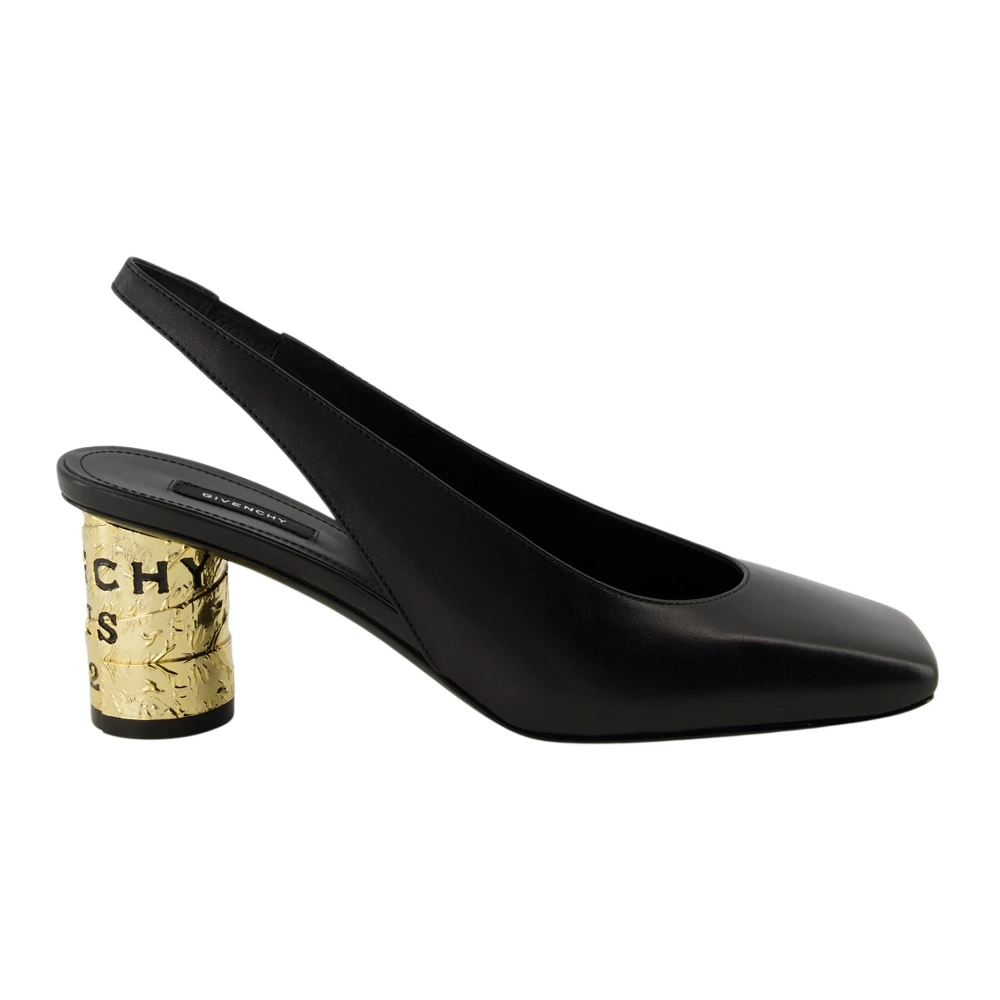 Givenchy Women's Black Tape Slingback Pumps - Pumps - 5 Uk - Shoes